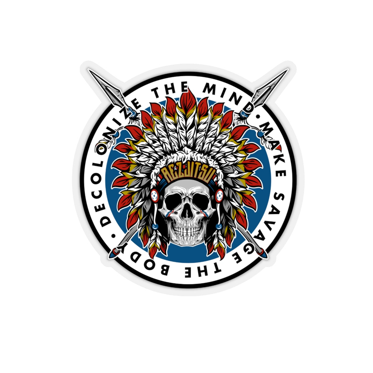 Decolonize The Mind Sticker