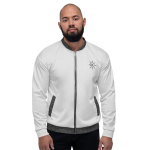 The Protected Bomber Jacket - Silver & Black