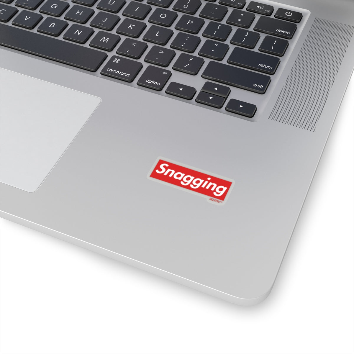 Snagging Sticker