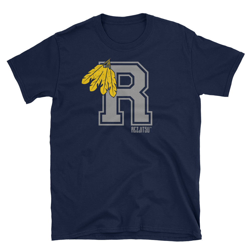 Rezjitsu Varsity Original Short-Sleeve Unisex T-Shirt