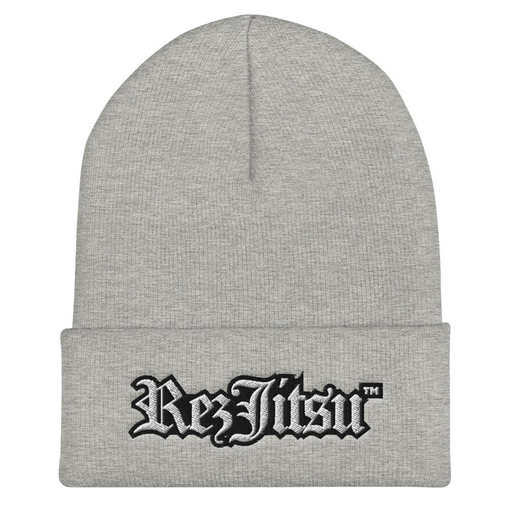 Rezjitsu Embroidered Cuffed Beanie