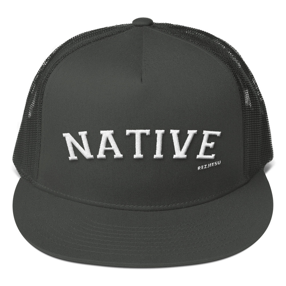 Native Varsity Mesh Back Snapback Hat