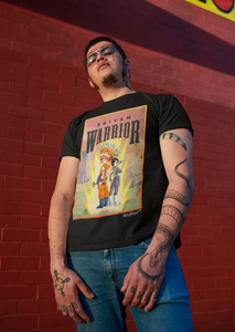 Native Saiyan Warrior T-Shirt Goku Vegeta Black (New)